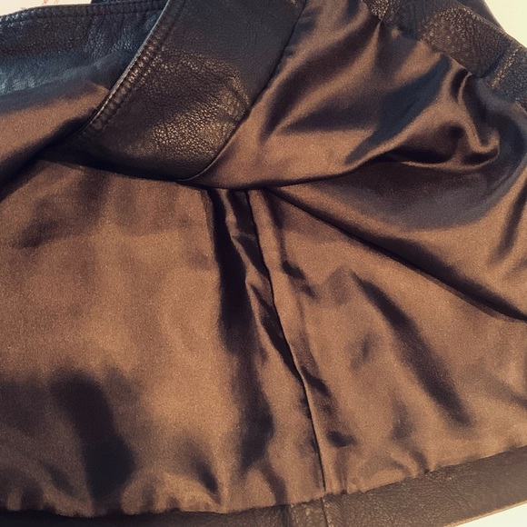 Pistola Moto Vegan Leather Skirt - NWT - Picture 4 of 6
